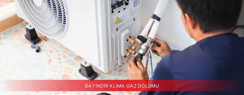 Bayındır İlçemi Vestel Klima Gaz Dolumu
